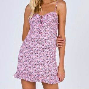 Princess Polly Pink Floral Mini Dress